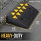 Pyle Rubber Curb Ramp 2PC Set, Heavy-Duty Driveway Ramp 4.1 in Rise, 55,000 lbs Capacity, 19 in L x 11.82 PCRBDR45 - alternate 6